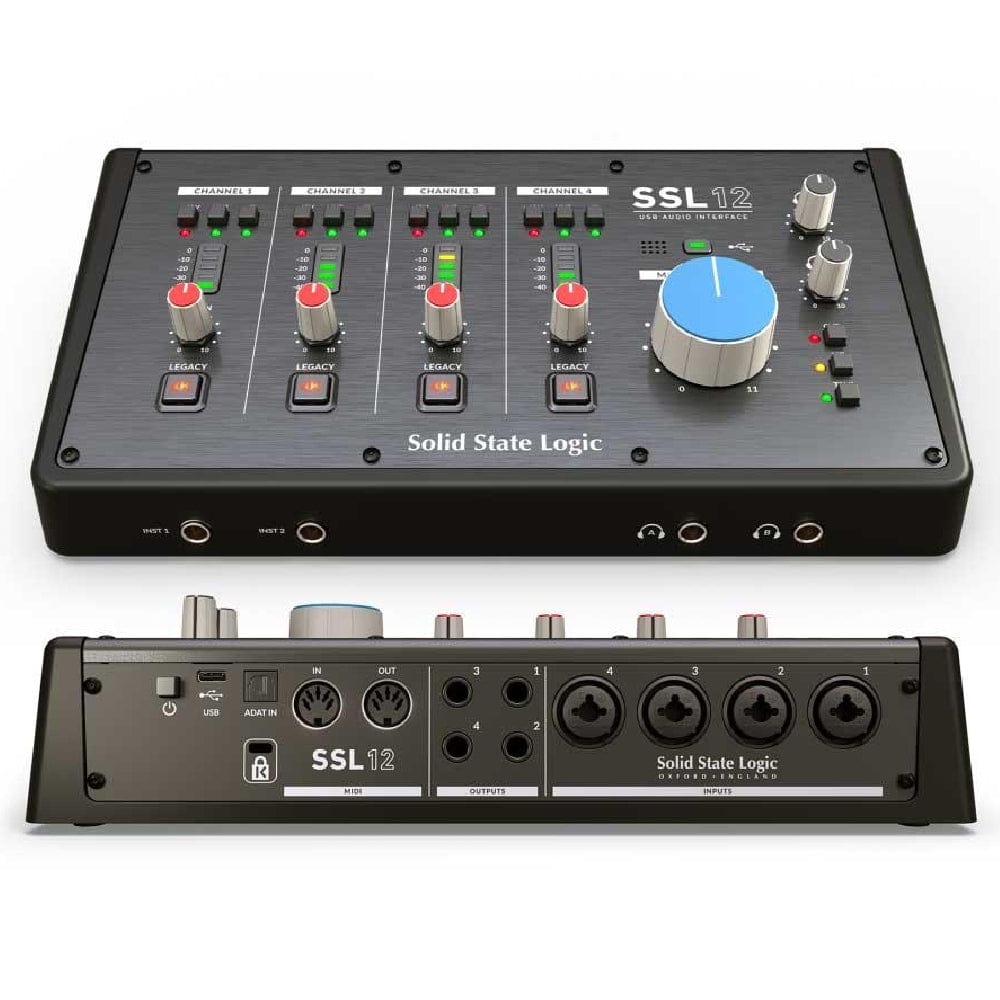 Buy Solid State Logic SSL 12 12-In/8-Out USB Audio Interface Online ...