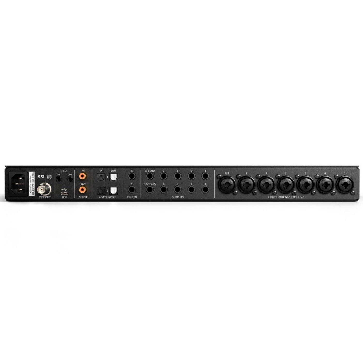 Solid State Logic Audio Interfaces Solid State Logic SSL18 26-in / 28-Out High Performance USB Audio Interface
