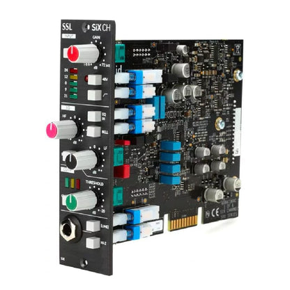 solid state logic channel strips solid state logic six channel 500 series channel strip