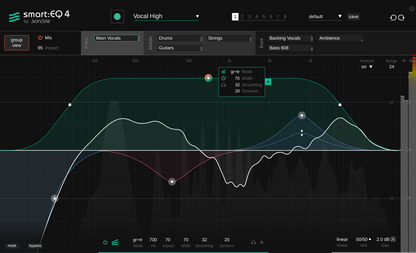 Sonible Virtual Processors Sonible smart:EQ 4 Equalizer Plugin