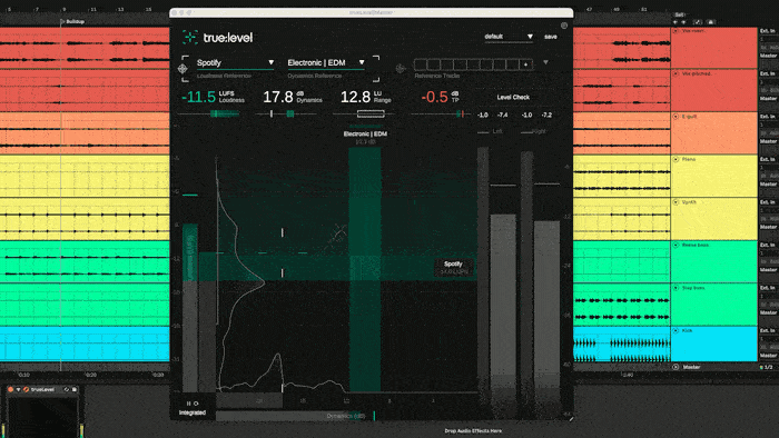 Sonible Virtual Processors Sonible true:level: Level Meter
