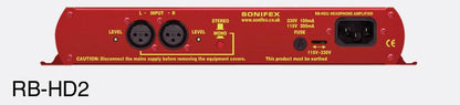 sonifex headphone amplifiers sonifex redbox rb-hd2