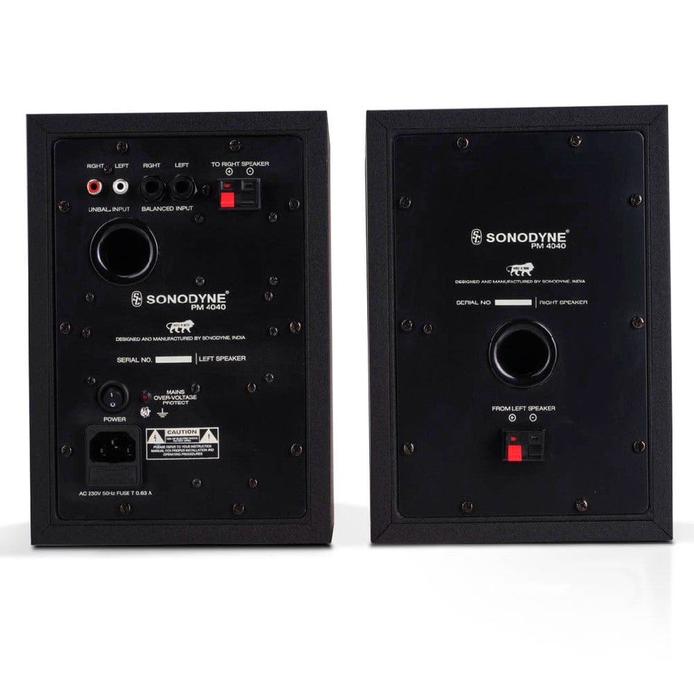 Sonodyne Monitor Speakers Black Sonodyne PM 4040 Near Field Monitors Speaker - Pair