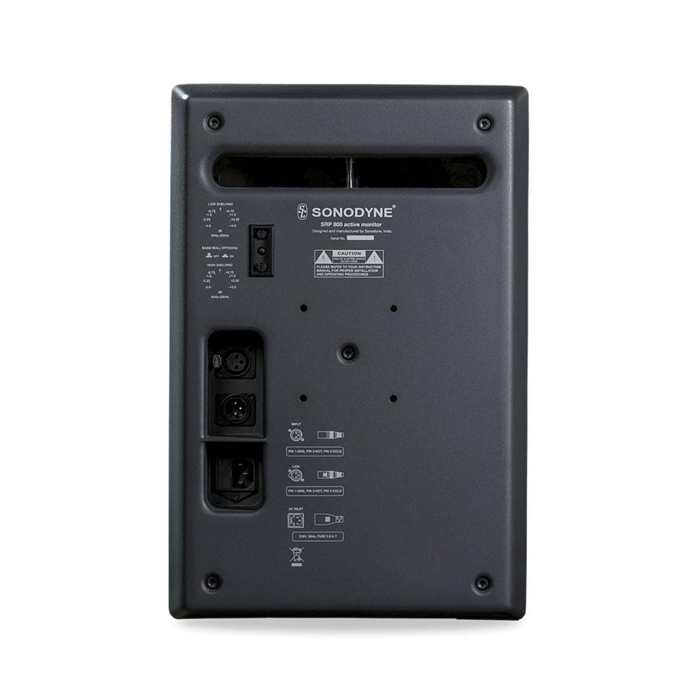 sonodyne monitor speakers sonodyne srp 800 8" active studio monitor