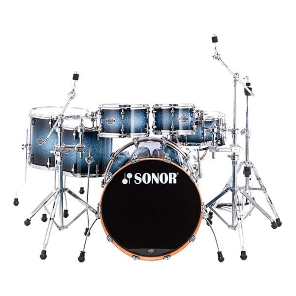 Sonor Acoustic Drum Kits Blue Galaxy Sonor Select Stage S Drive Acoustic Drum Set