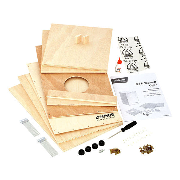 sonor cajons sonor do it yourself adults cajon construction kit