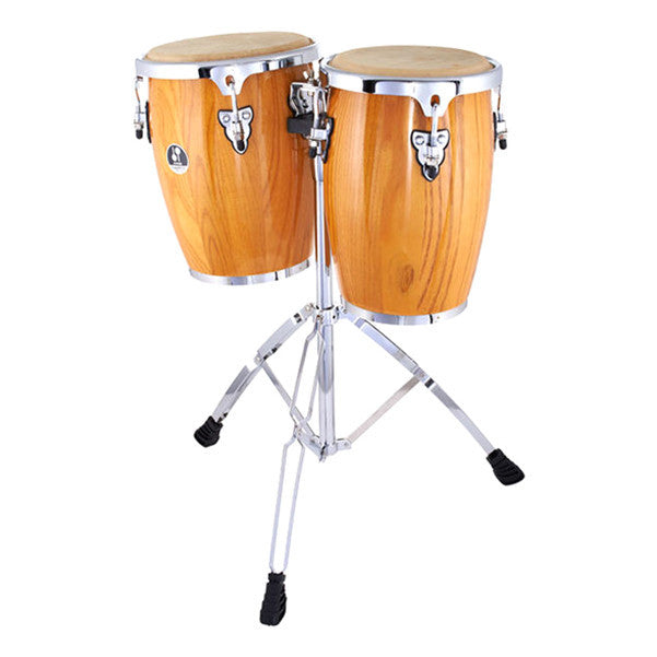 sonor congas sonor cmc 0910 champion mini conga set - high gloss natural