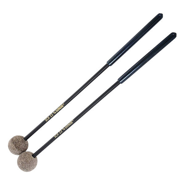 sonor mallets sonor sch 23 felt headed mallet pair