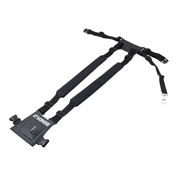 sonor other drum accessories sonor pg 6560 s-m snare drum power carrying strap - black