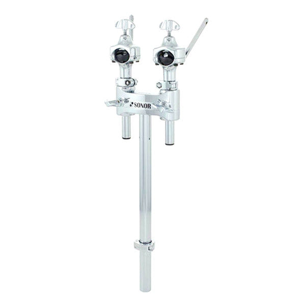 sonor tom stands and holders sonor dth 675 mc double tom holder - chrome plated