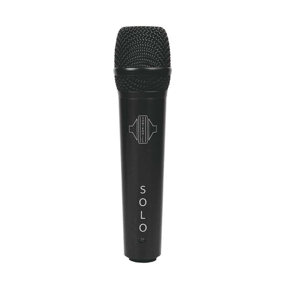 sontronics dynamic microphones sontronics solo handheld dynamic microphone - supercardoid