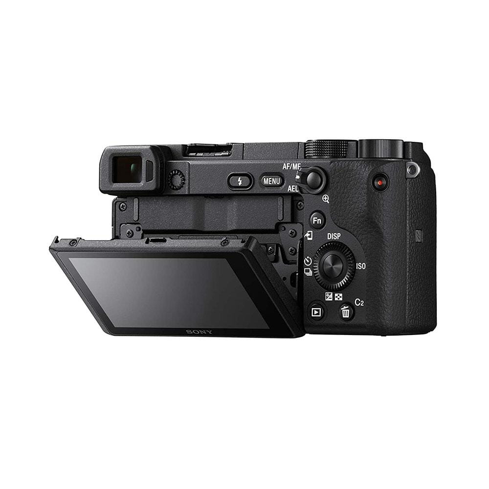 Sony Action Cameras Black Sony Alpha ILCE-6400L 24.2MP Mirrorless Camera With 16-50mm Power Zoom Lens - Black