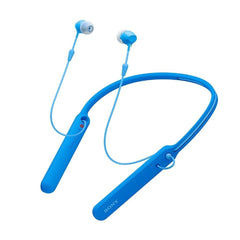 Sony In-Ear Neckband Headphones Blue Sony WI-C400 Wireless Bluetooth In-Ear Neckband Headphone