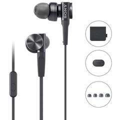 Sony In-Ear Wired Headphones Black Sony MDR XB75AP Premium Extra Bass In-Ear Wired Headphone With Mic
