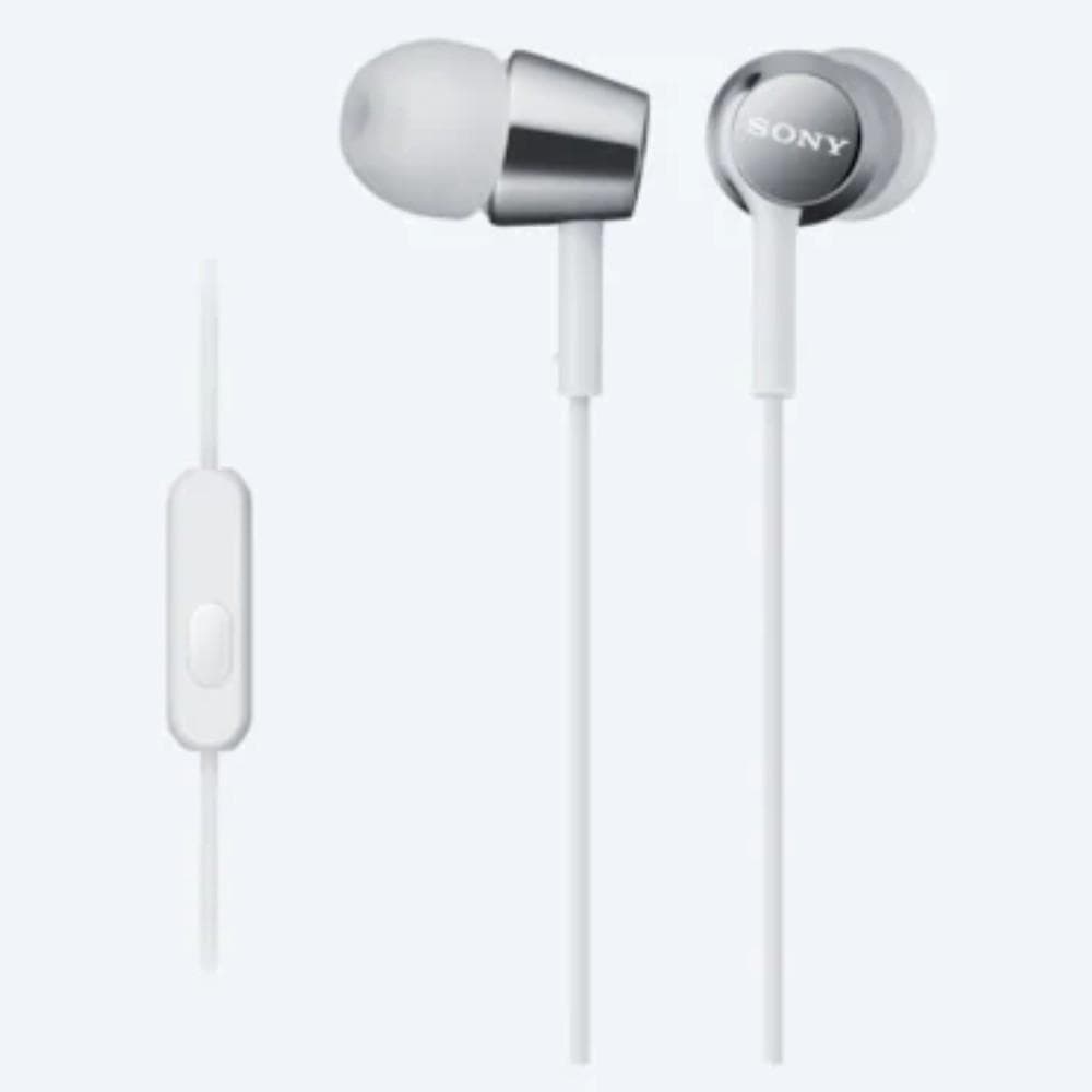 sony in-ear wired headphones sony mdr-ex150ap comfortable secure fit in-ear headphones   