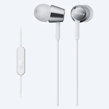 sony in-ear wired headphones sony mdr-ex150ap comfortable secure fit in-ear headphones   