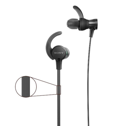 sony in-ear wired headphones sony mdr xb510as sports splashproof in-ear wired headphone      