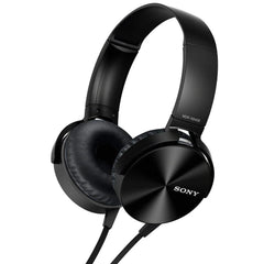 Sony On-Ear Wired Headphones Black Sony MDR-XB450 Extra Bass On Ear Wired Headphones