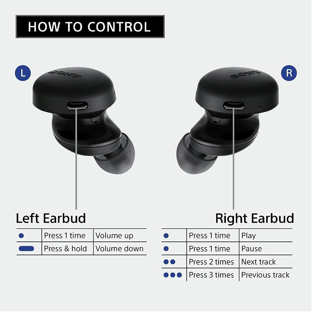 Sony True Wireless In-Ear Headphones Sony WF-XB700 Extra Bass Truly Wireless Bluetooth Earbuds