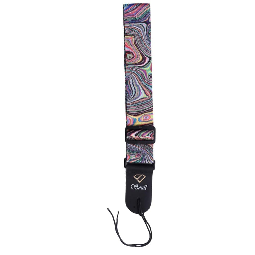 soull guitar straps rainbow soull sgs-10 guitar strap    #color_rainbow