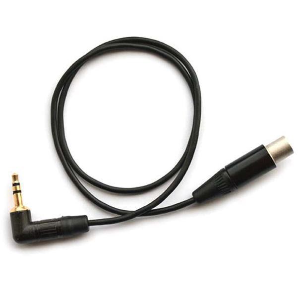sound devices cables and connectors sound devices xl-3r 3.5 mm to ta3-f 12-inch link cable connector