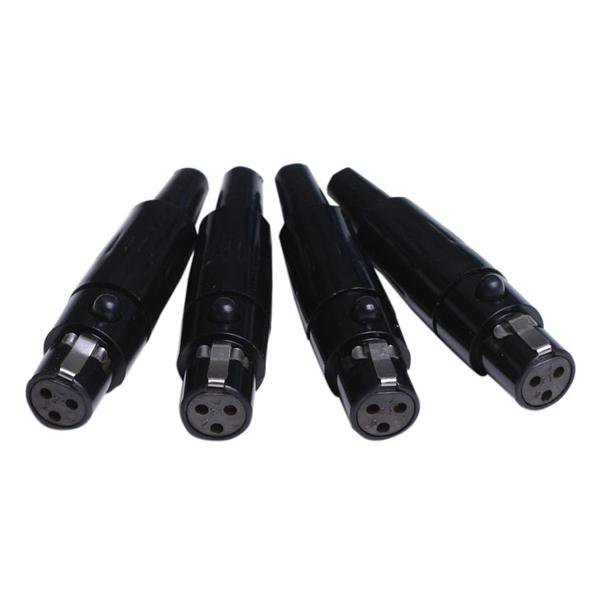 sound devices cables and connectors sound devices xl-4 4-piece ta3-f cable connector