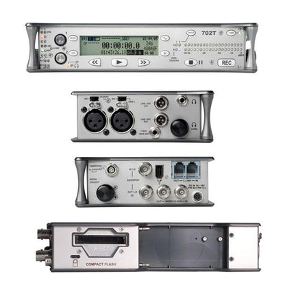 Sound Devices Portable Field Recorders Sound Devices 702T Two-Track Portable Audio Recorder