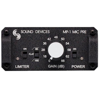 sound devices pre amps sound devices mp-1 portable microphone preamplifier