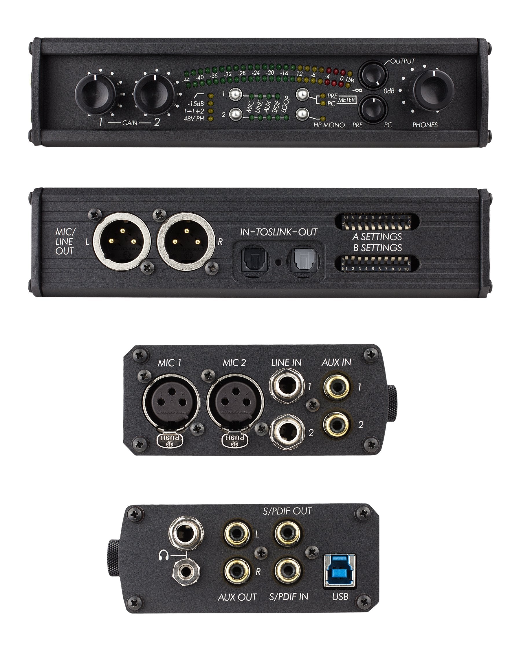 sound devices pre amps sound devices usbpre 2