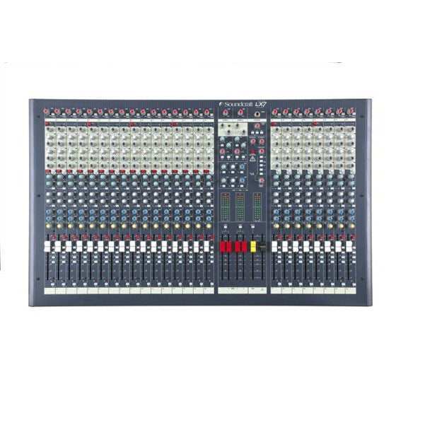 soundcraft analog mixers soundcraft lx7ii 24-channel mixer