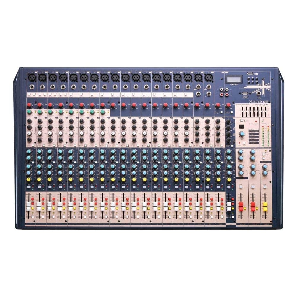 Soundcraft Analog Mixers Soundcraft Nano M24 Analog Mixer