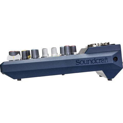 soundcraft analog mixers soundcraft notepad-12fx 12 channel desktop mixer with usb