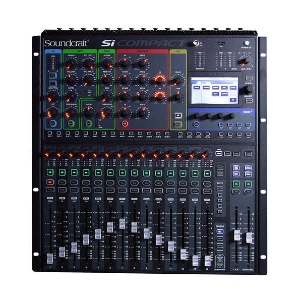 soundcraft digital mixers soundcraft si compact 16 mixer