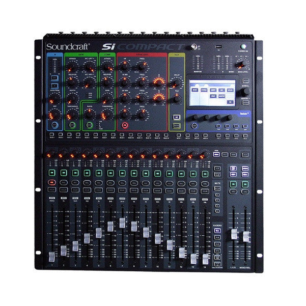 soundcraft dj mixers soundcraft si mixer compact 16 digital console - garage sale