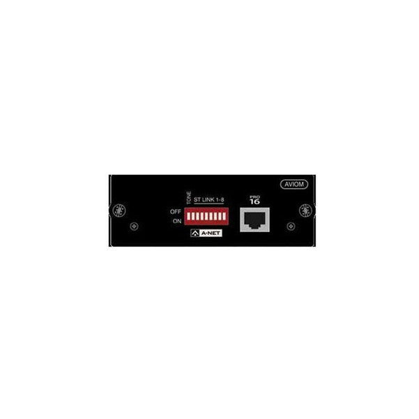 soundcraft signal processors soundcraft si aviom option spare card module
