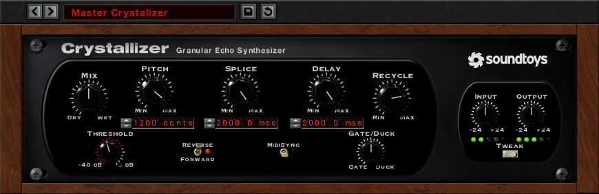 Soundtoys Virtual Processors SoundToys Crystallizer 5 Effect Plug-In