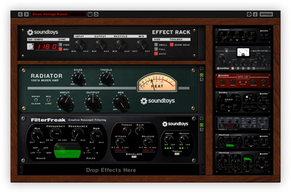 Soundtoys Virtual Processors SoundToys Effect Rack 5 Effect Plug-In
