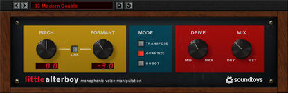 Soundtoys Virtual Processors SoundToys Little AlterBoy 5 Effect Plug-In