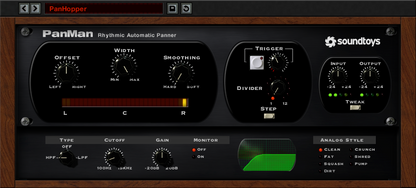 Soundtoys Virtual Processors SoundToys PanMan 5 Effect Plug-In