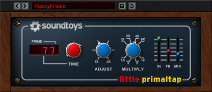 Soundtoys Virtual Processors SoundToys PrimalTap 5 Effect Plug-In