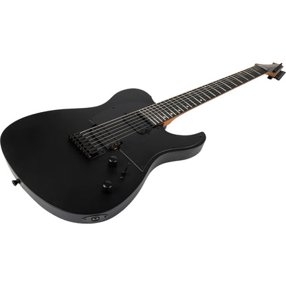 Spire Electric Guitars Black Satin Spira T-407 7 String Electric Guitar