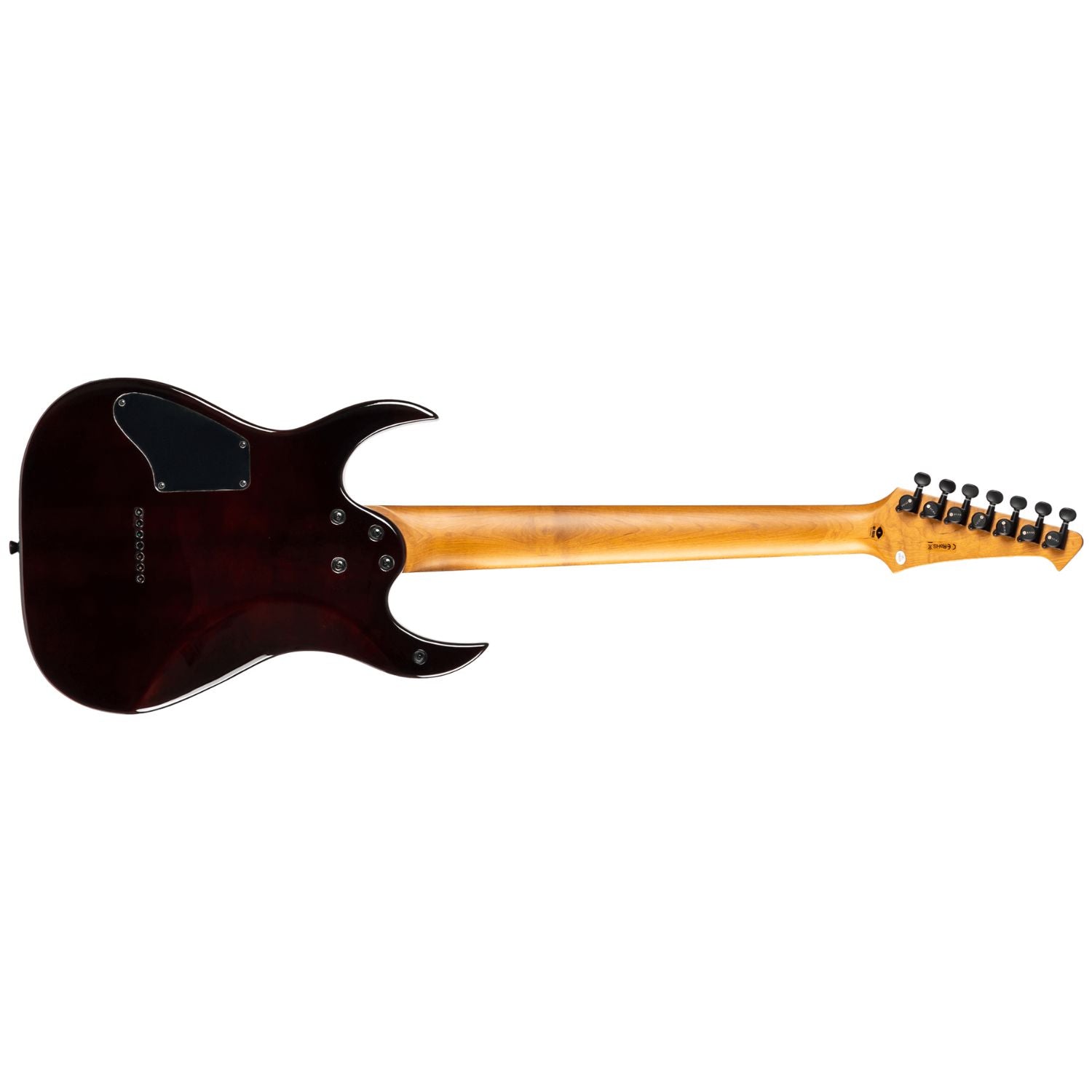 Spire Electric Guitars Trans Purple Gloss Spira S-457 High Performance 7 String Electric Guitar 