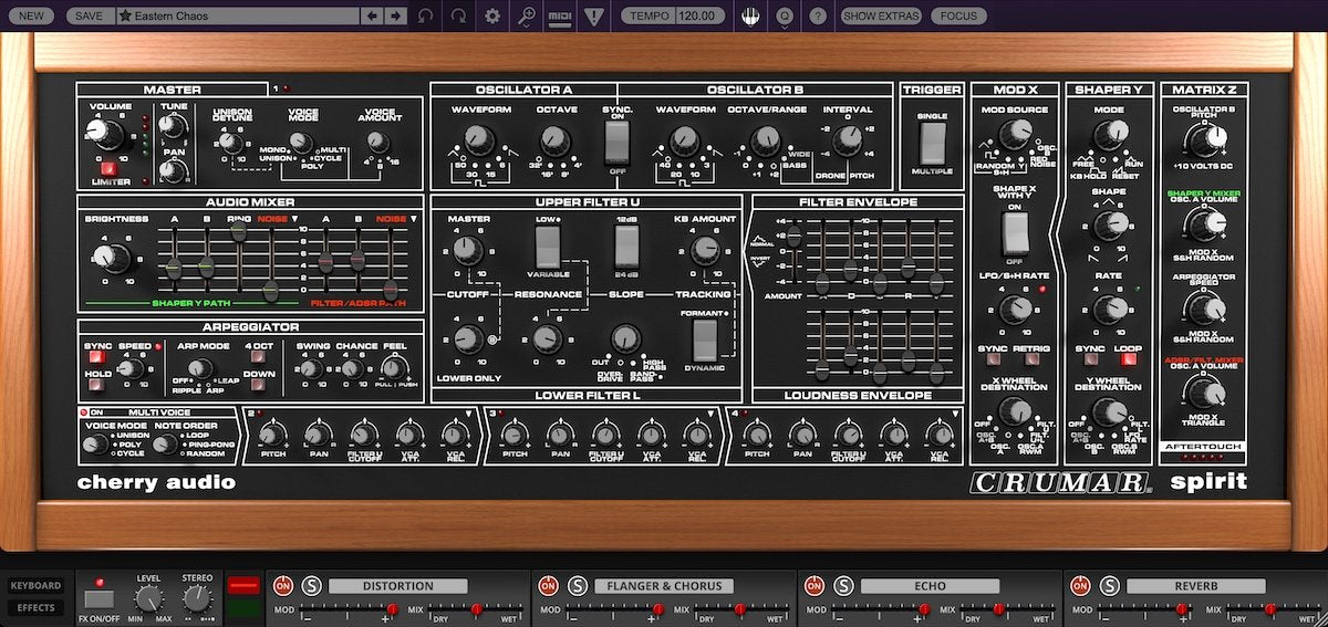 Cherry Audio Crumar Spirit