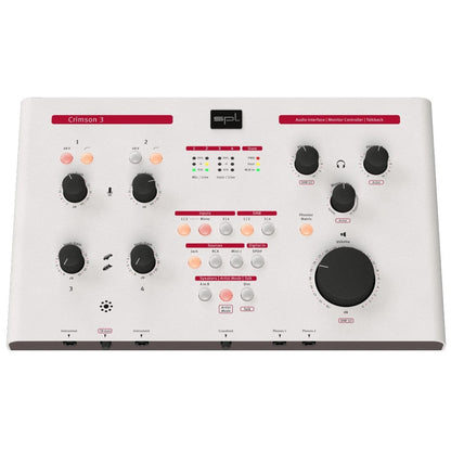 spl audio interfaces spl crimson 3 usb audio interface - white