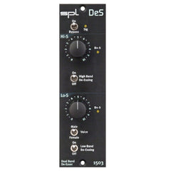 SPL Signal Processors SPL DeS Dual Band De Esser 500 Series Modules