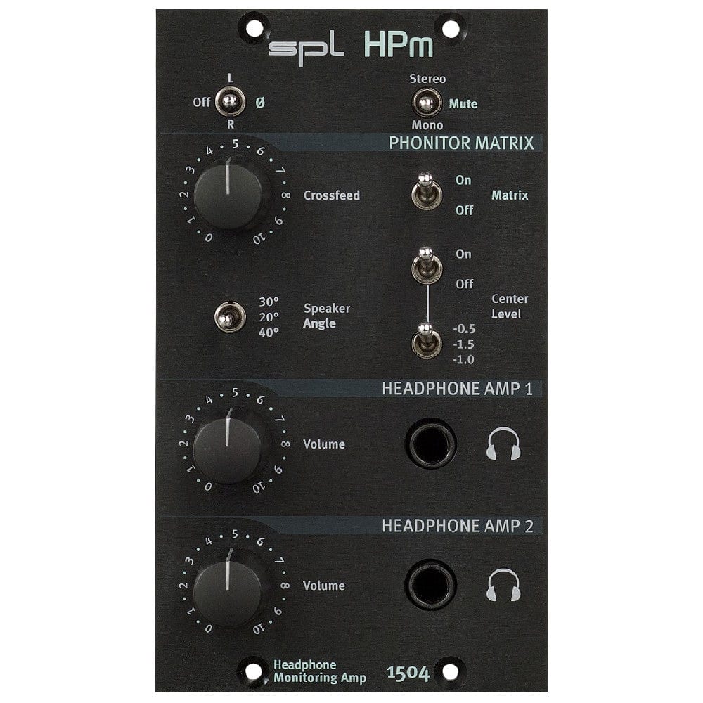 spl signal processors spl hpm dual headphone amplifier 500 series modules