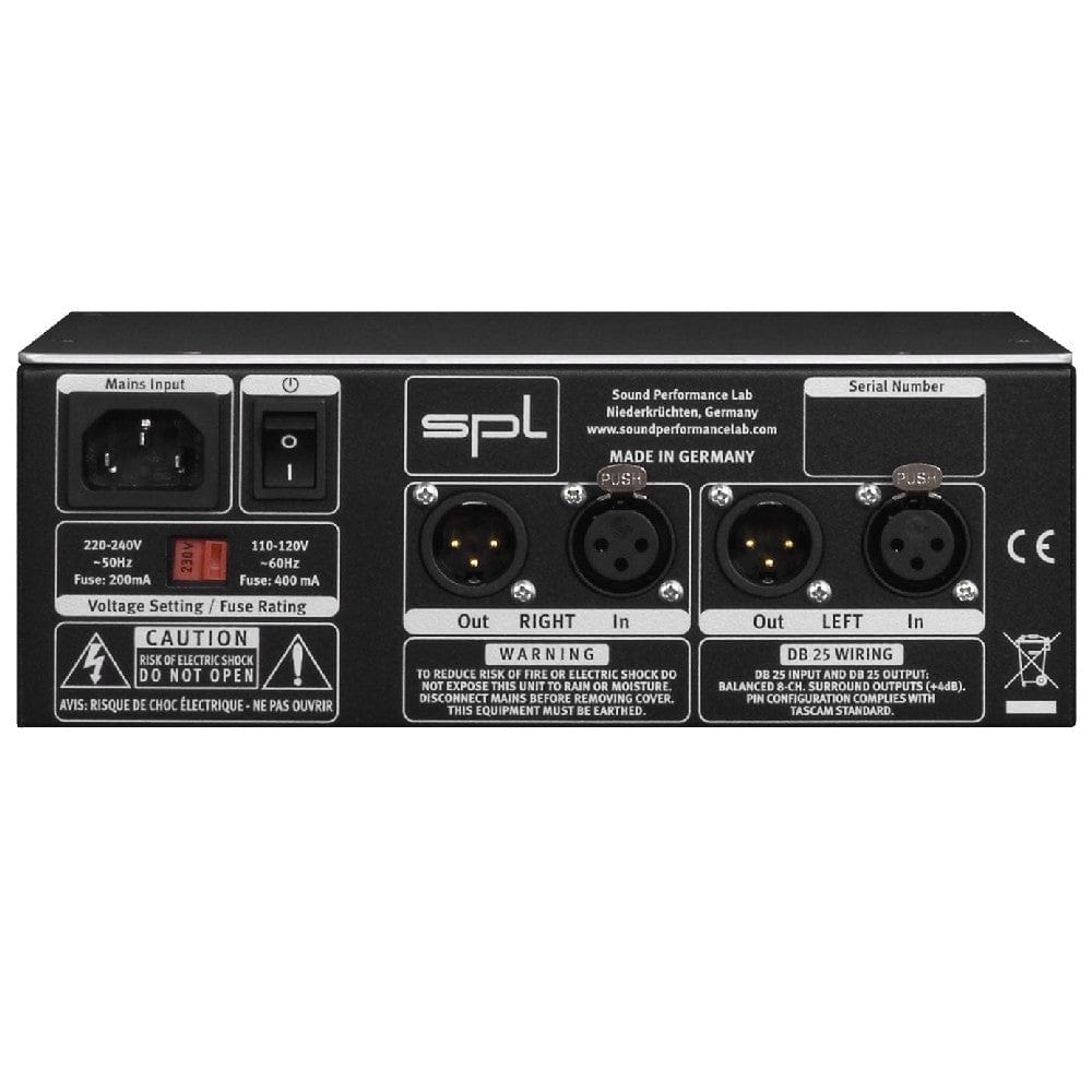 SPL Studio Monitor Controllers SPL Volume 2 Stereo Volume Controller