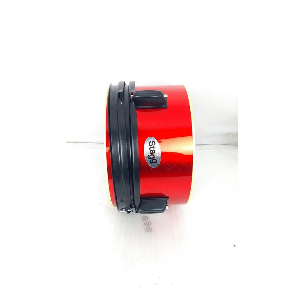 stagg acoustic drum kits stagg tim jr 5/16 5-piece junior drum set with cymbals, throne, sticks - open box b stock