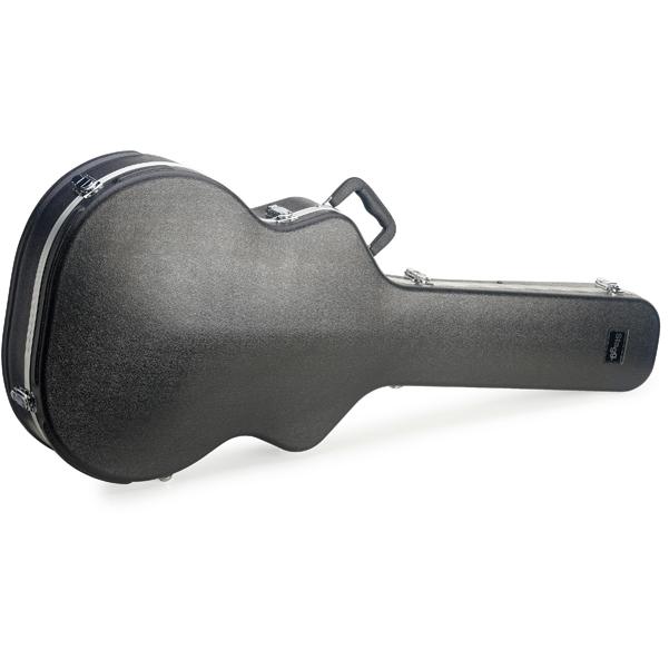 stagg acoustic guitar cases stagg abs-j2 case for jumbo acoustic guitar