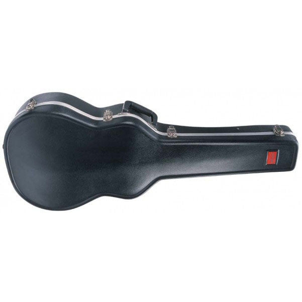stagg acoustic guitar cases stagg abs-w2 basic abs case for western/ dreadnought guitar